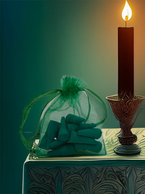 Cônes d’encens magnétisés – Renouveau, Chance & Équilibre naturel